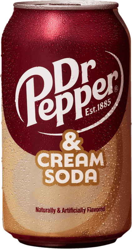 A can of Dr Pepper Cream Soda