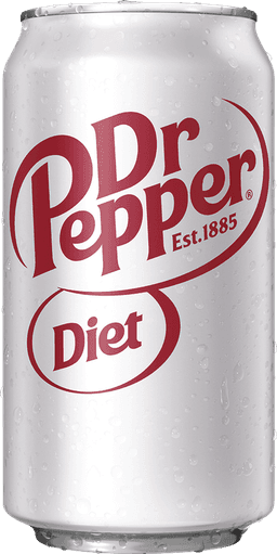 A can of Diet Dr Pepper