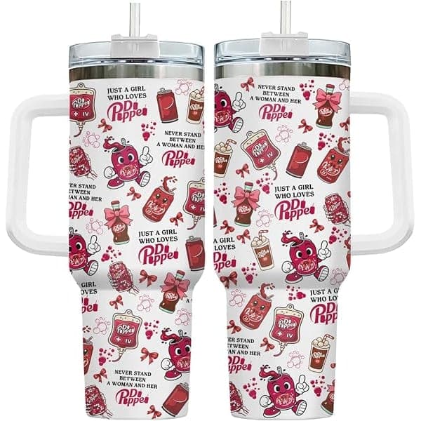 Soda Lover 40 oz Insulated Tumbler