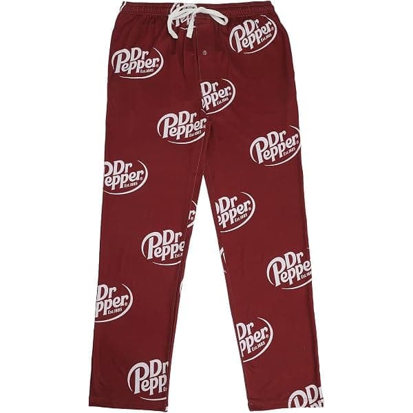Dr Pepper All-Over Print Pajama Pants