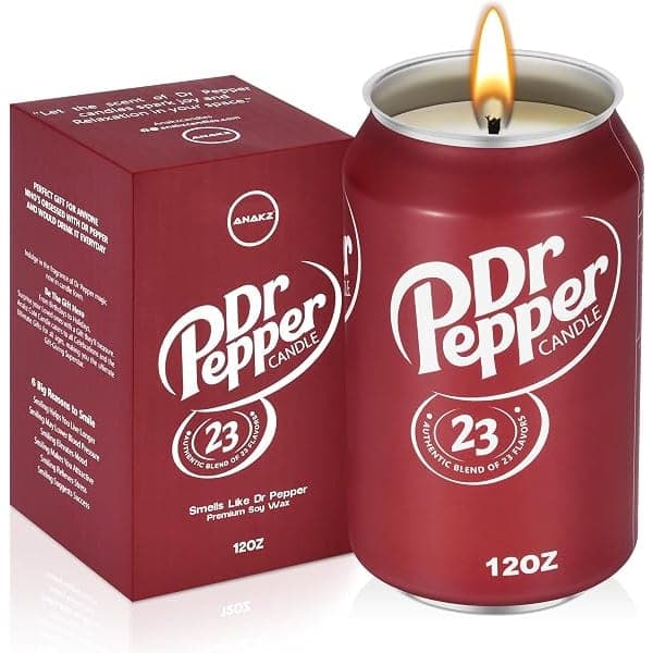 Dr Pepper Scented Candle (Smells Like the Soda)