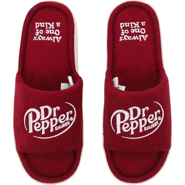 Dr Pepper "One Of A Kind" Slide Slippers