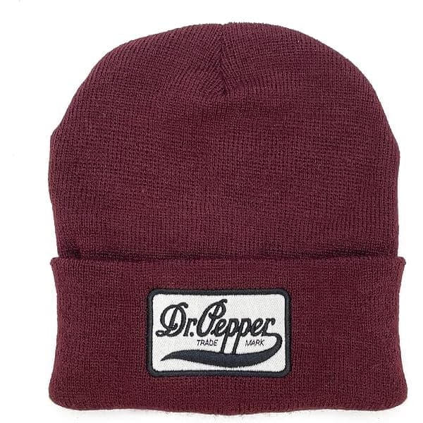 Dr Pepper Trademark Logo Beanie