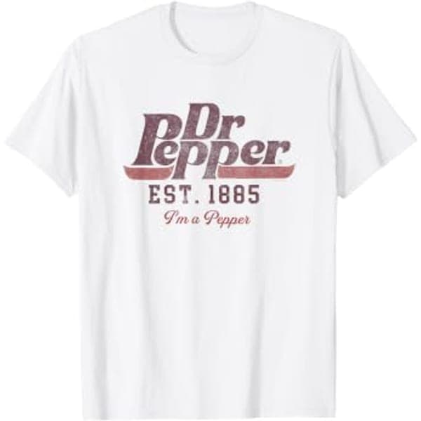 Dr Pepper Est. 1885 Vintage Label Tee