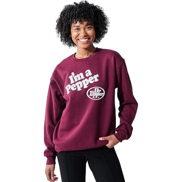 "I'm a Pepper" Women's Burgundy Sweatshirt
