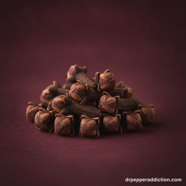 Clove, one of the 23 fan-list flavors of Dr Pepper