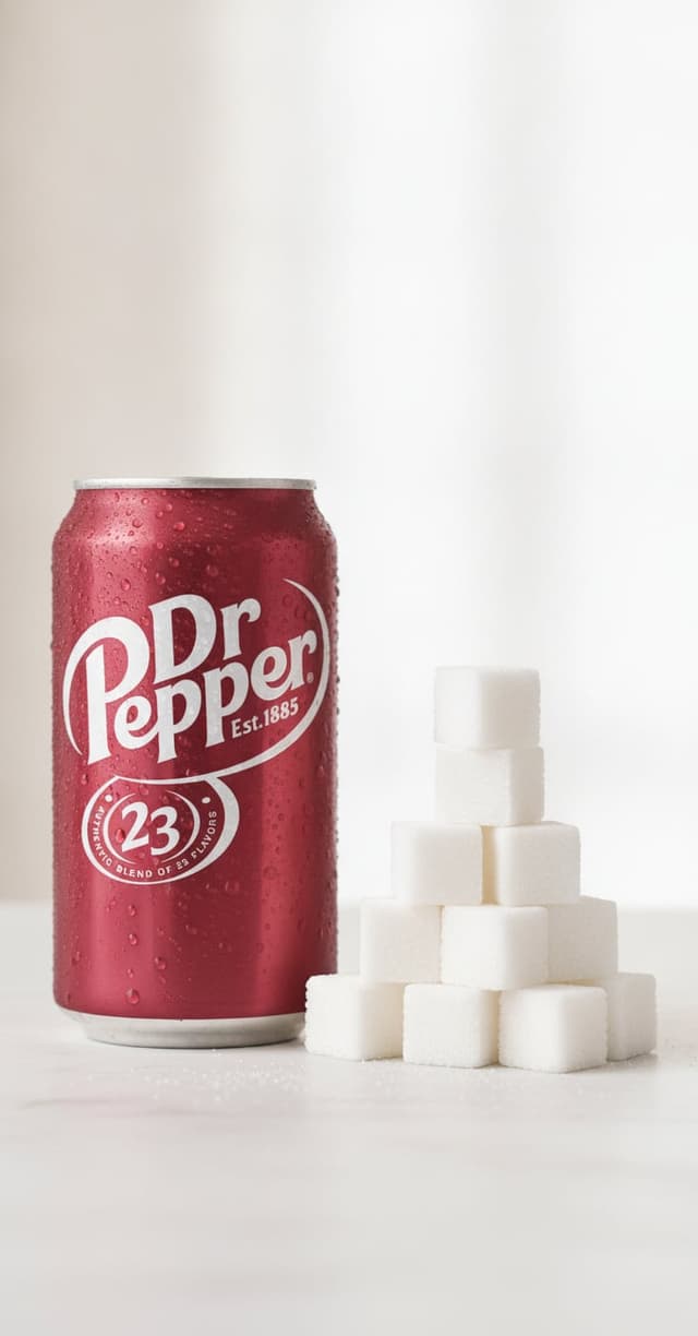 Dr Pepper Calories, Sugar & Nutrition Facts (by Size)