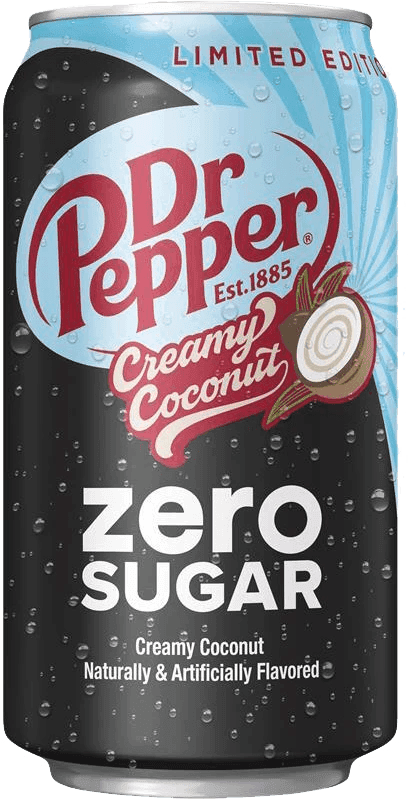 Dr Pepper Creamy Coconut Zero Sugar