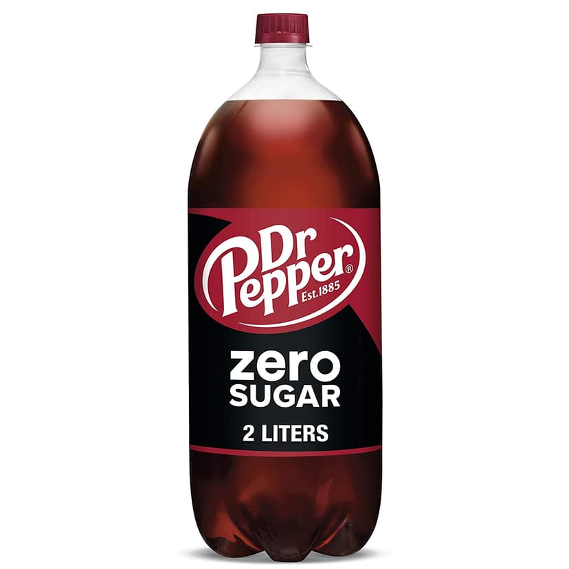 Dr Pepper Zero, 2 liter bottle