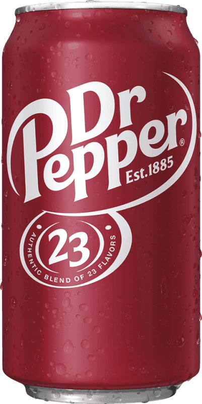 A can of original Dr Pepper