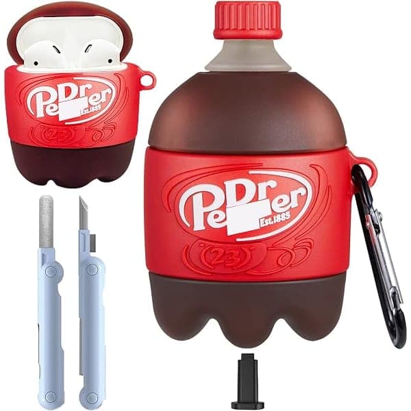Dr Pepper Soda Bottle AirPods Case (1st & 2nd Gen)