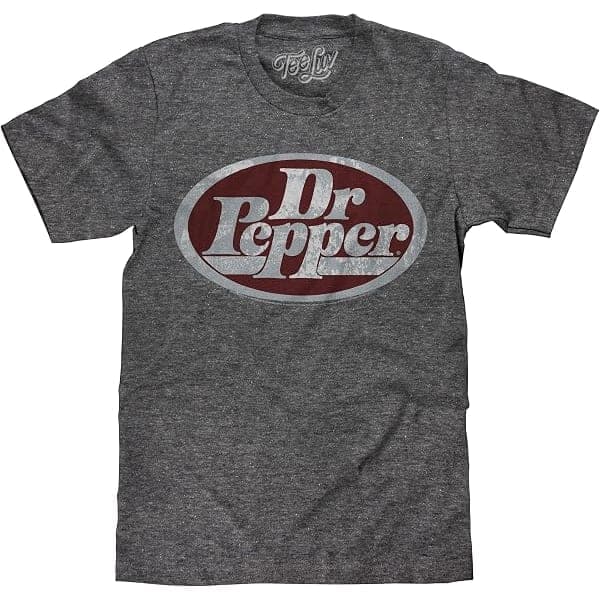 Dr Pepper Distressed Logo Tee