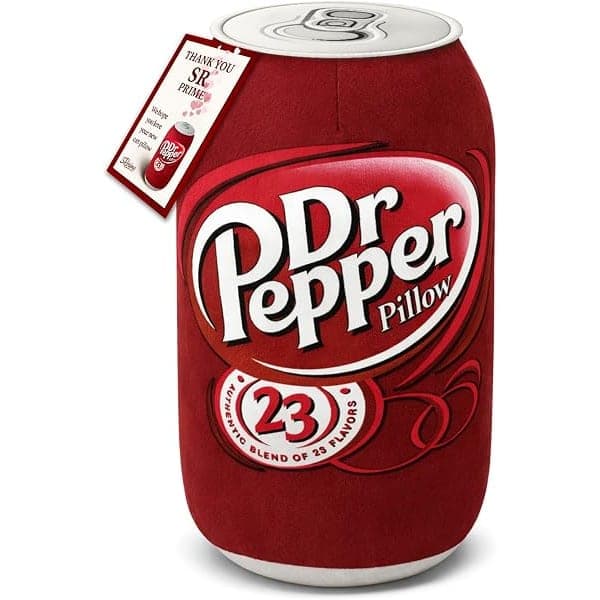 Dr Pepper Oversized Throw Pillow (20" x 10")