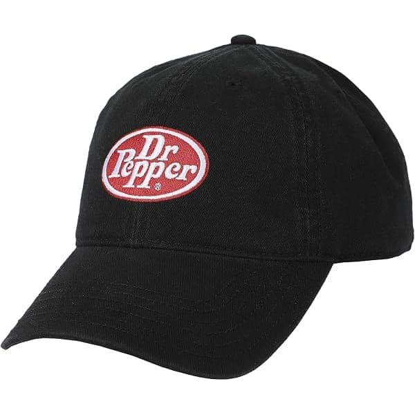 Dr Pepper Washed Cotton Dad Cap