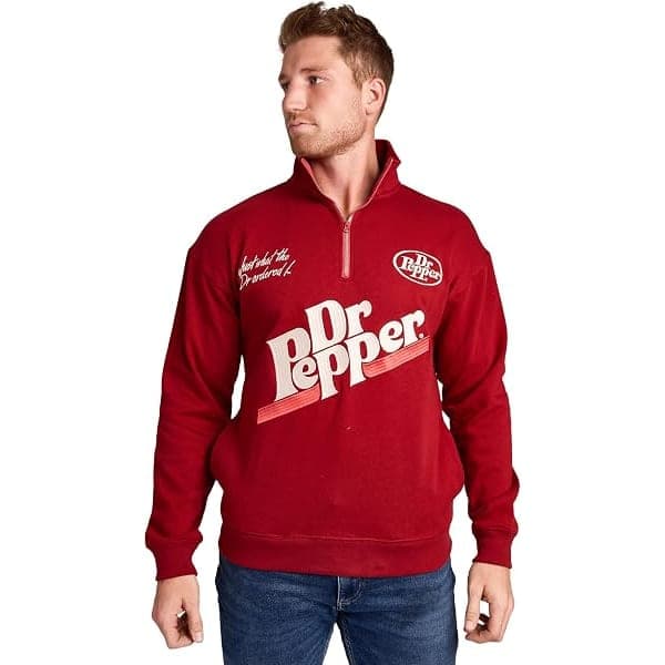 Dr Pepper Just What The Dr Ordered Quarter-Zip