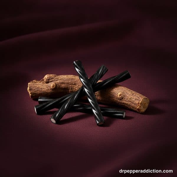 Licorice, one of the 23 fan-list flavors of Dr Pepper