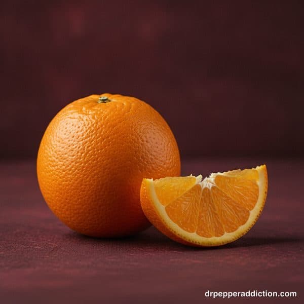 Orange, one of the 23 fan-list flavors of Dr Pepper