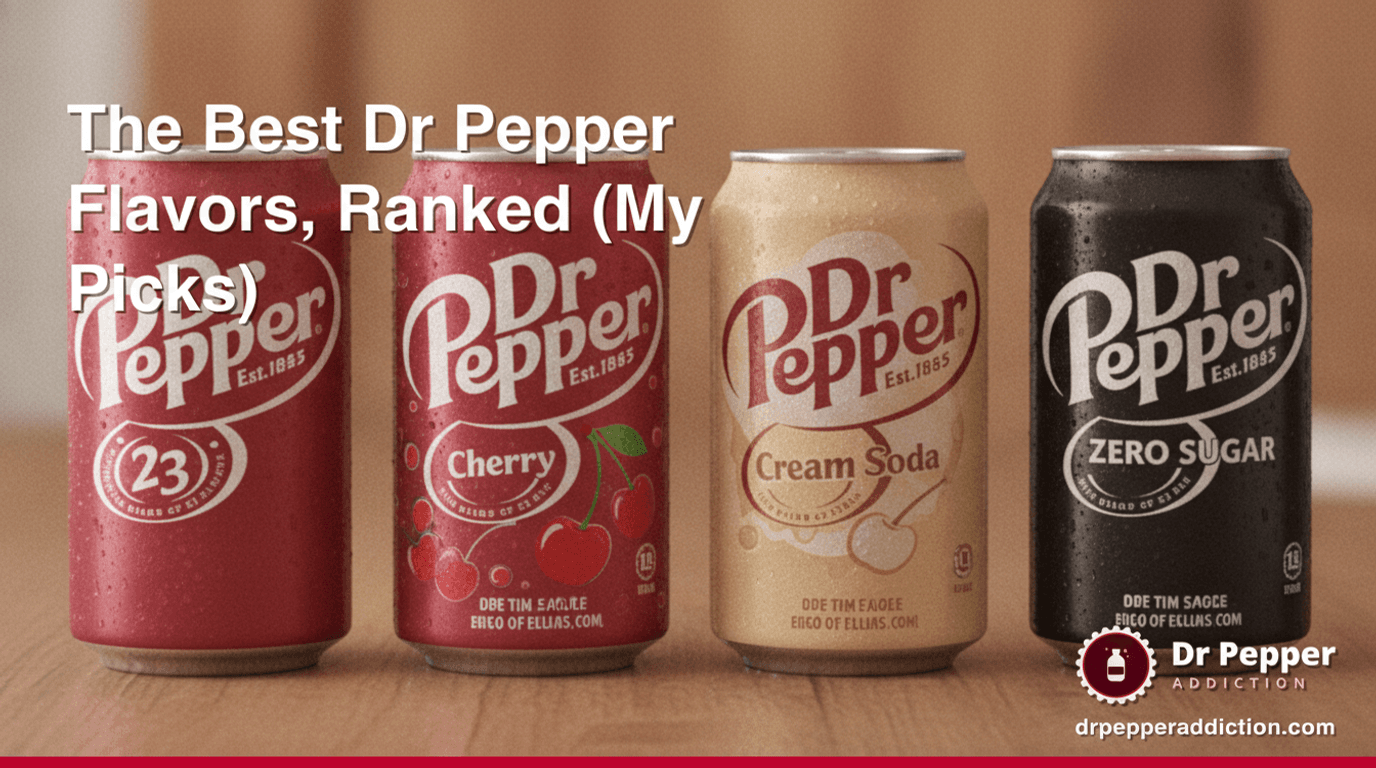 The Best Dr Pepper Flavors, Ranked (My Picks)