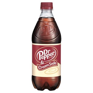 dr pepper cream soda 20 oz bottle